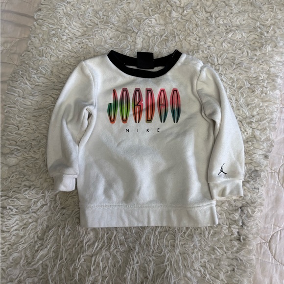Jordan Other - 18M Nike Jordan Kids White Sweatshirt